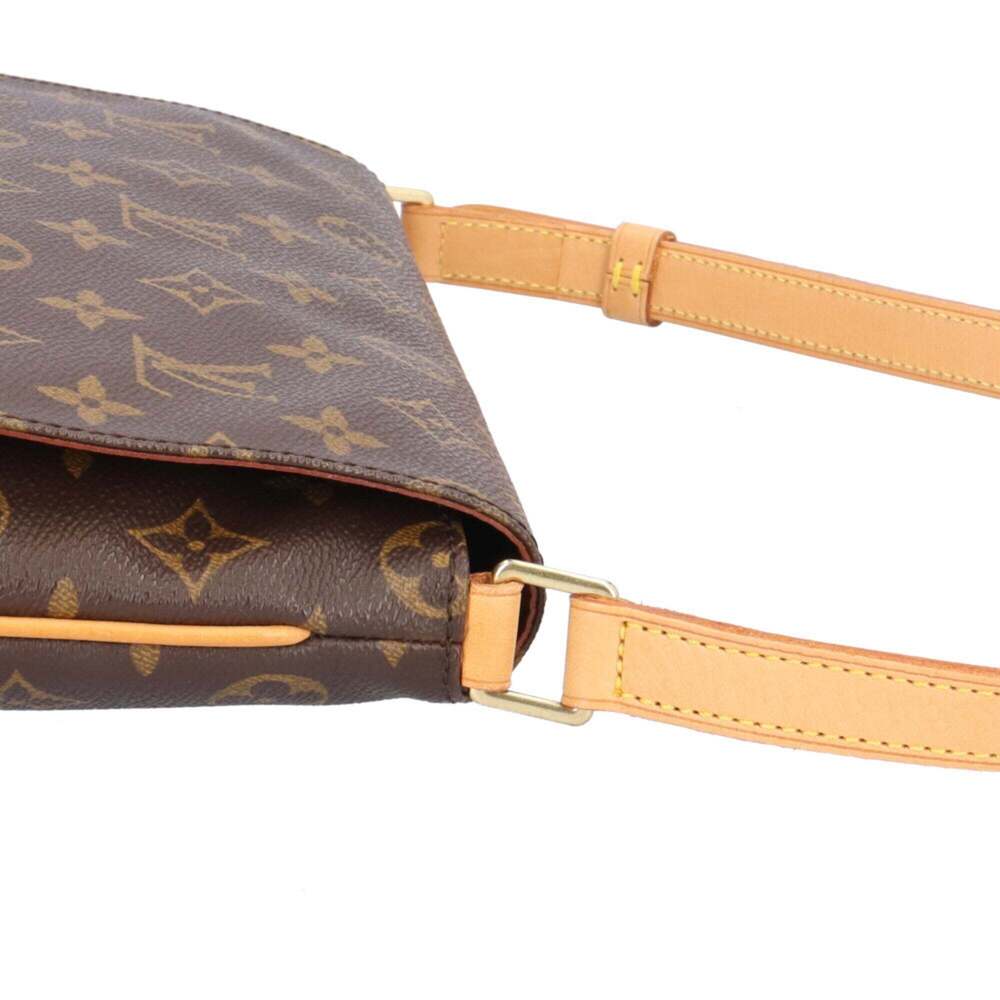 LOUIS VUITTON Brown Monogram Canvas Shoulder Bag - Picture 9 of 11